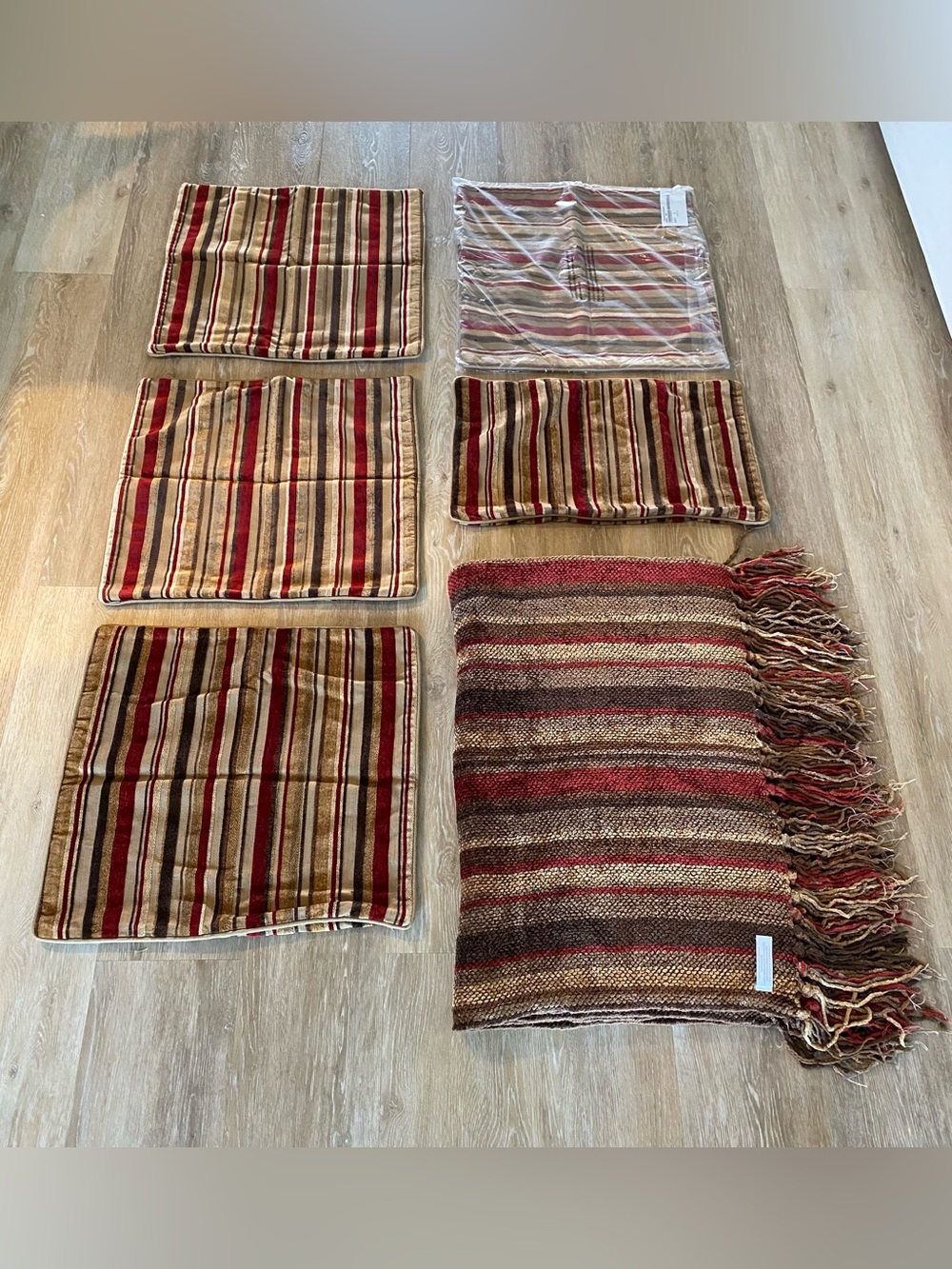 Restoration Hardware Pillow Covers & Throw
